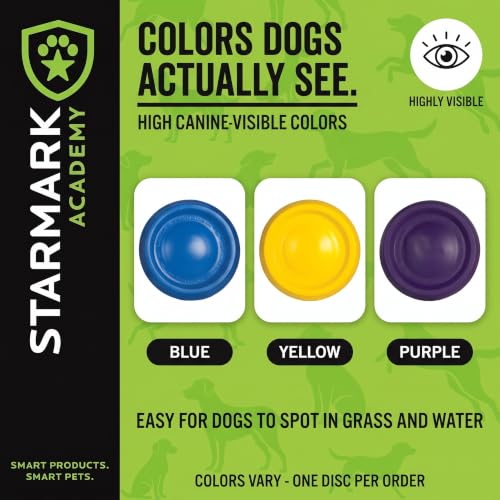 Starmark EasyGlide DuraFoam Flying Disc Dog Toy 11-inch - size: 11 in