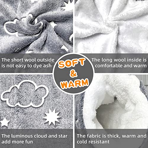 LEFTSTARER Noctilucent Luminous Guinea Pig Rat Hammock Bunkbed Hanging Tunnel and Soft Bed Mat for Ferret Hedgehog Squirrel Hideout Cage Accessories (1.Tunnel and Bunkbed Hammock) - color: 1.Cloud Hammok and Tunnel