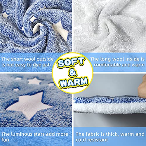 Noctilucent Luminous Guinea Pig Rat Hammock Bunkbed Hanging Tunnel and Soft Bed Mat for Ferret Hedgehog Chinchilla Squirrel Hamster Mice Sugar Glider Hideout Cage Accessories (1. Tunnel Hammock) - color: 9.Star Tunnel