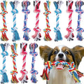 Paterr 12 Pcs Cotton Rope Toys for Small Dogs Puppy Teething