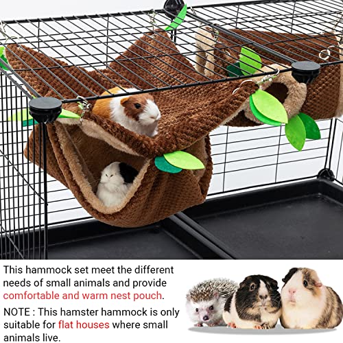 Guinea Pig Hideout, Hammock & Tunnel, Washable Cage Accessories - size: One Size