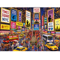 500 Piece Puzzles for Adults,New York City Times Square Jigsaw Puzzles - color: Times Square