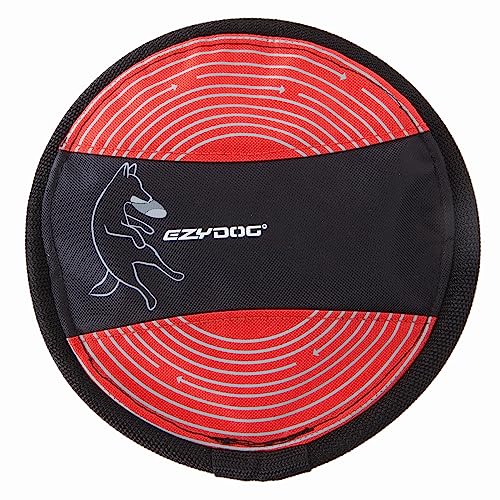 EzyDog Fido Flyer Dog Flying Disc, Fetch Toy that Floats in Water