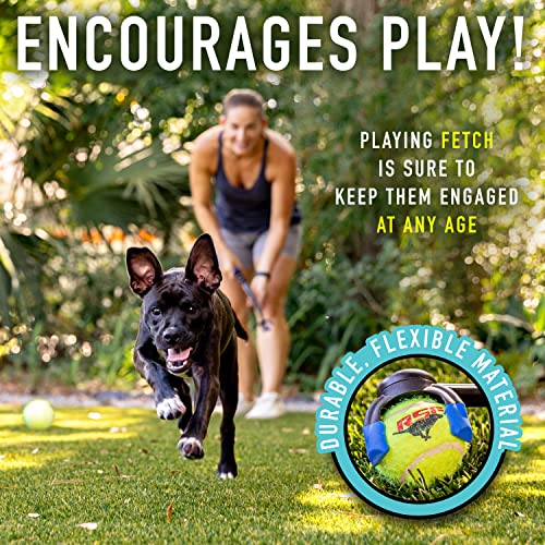 Franklin Pet Supply Co. Mini Tennis Ball Launcher for Dogs - RSF Mini Tennis Ball Thrower for Fetch + Active Play - Perfect Toy for Small Dogs - style: 1.7" Ball