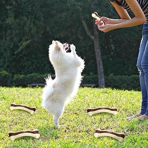 Sosation 3 Pack Nylon Dog Chew Bone Toy, Curved Bone, Small, Large, Medium - size: Small, Large, Medium, style: Curved Bone