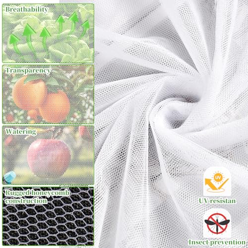 78 x 10 Ft Mosquito Netting for Garden Patio, White - color: White, size: 10 x 78 ft