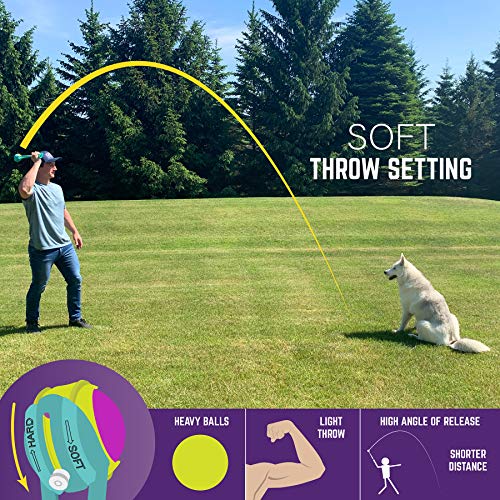 Ball Launcher - 2.5" Balls, Ball Launcher - 3" Balls, Medley 3pk/2.75", Medley 3pk/3.25", Small Float and Glow Flyer, Large Float and Glow Flyer - color: Ball Launcher, size: 2.5" (Ball Launcher)