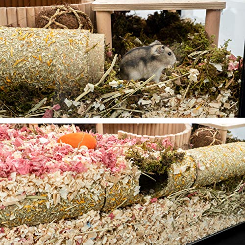 Niteangel Creative & Composable Hamster Tunnel: 3 Entrances & DIY Tube - size: T-Shape
