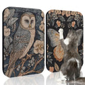 2 Pack Cat Wall Scratcher, Art Cat Scratching Board for Cats - color: Owl & Butterfly