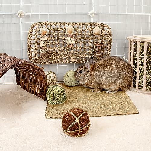 andwe Small Animals Play Balls Rolling Chew Toys, Pack of 4 - size: Pack of 4