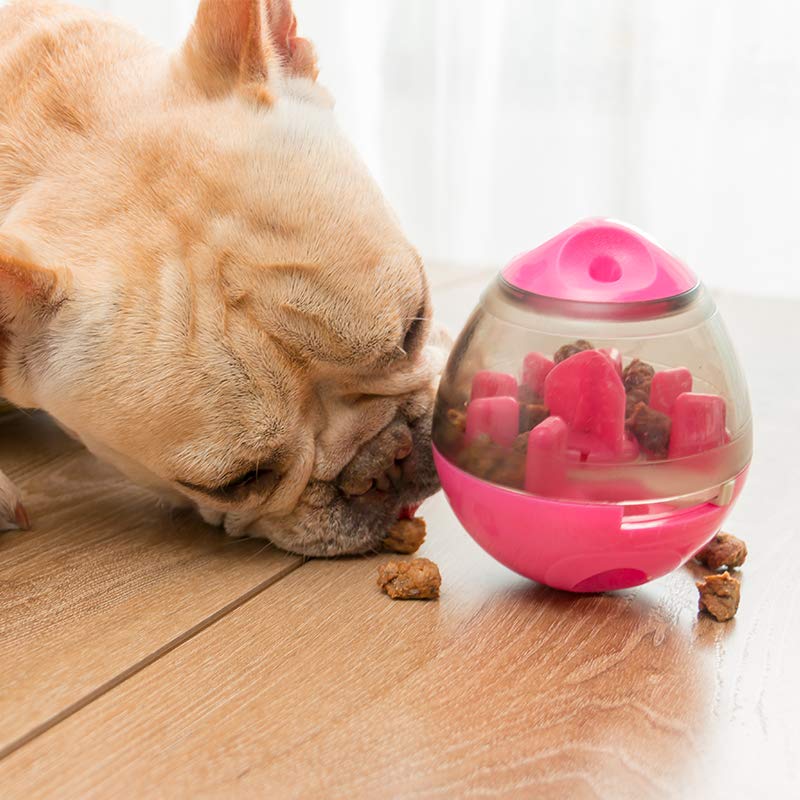 Dog & Cat Interactive Mental Stimulation Toy, Puzzle Treat Ball for Frenchie, Slow Feeding Ball (Green) - color: Green