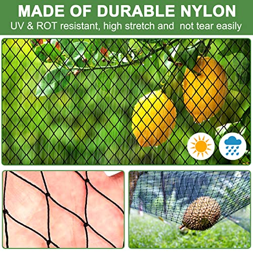 DQS Bird Netting 100’ x 100’with 1" Mesh, Poultry Netting for Chicken Coop - size: 1", 100' x100'