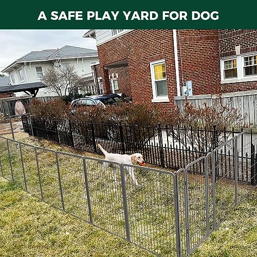 FXW Aster Dog Playpen Designed for Yard, 40" H, 16 Panels - size: 40"H & 16 Panels