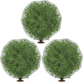 3Pcs Deer Netting for Shrubs, 7.8' x 7.8' Reusable Deer Plant Netting Cover - style: 3 Pcs
