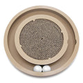 Catify Spin n' Scratch Interactive Cat Scratcher - Round - color: Scratch & Spin