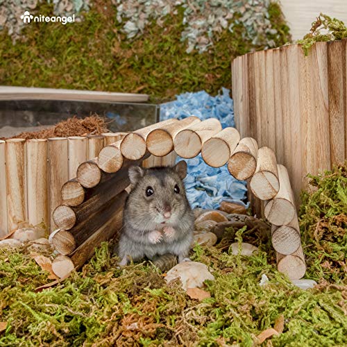 Niteangel Small Animal Climbing Toy: 7.8" x 3.9" Bendable & Flexible Shape - size: 7.8'' x 3.9''