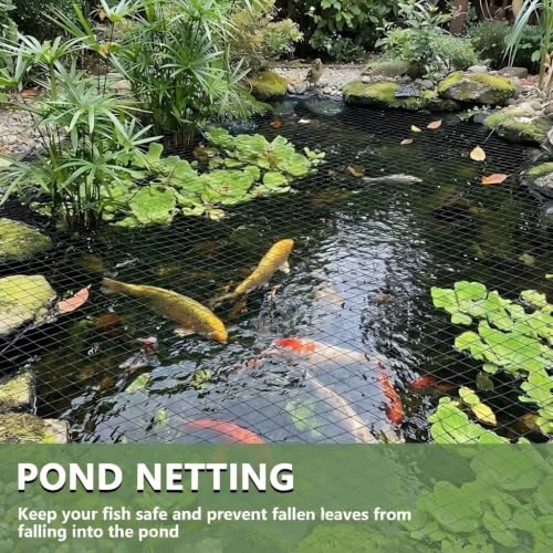 Bird Netting 7.5x100 FT Heavy Duty 1/2 Inch Mesh Garden Netting - size: 7.5x100 FT