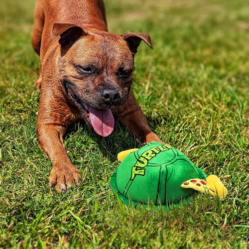 Teenage Mutant Ninja Turtles, Plush Nesting Toys for Dogs, Pizza - style: Turtle Shell