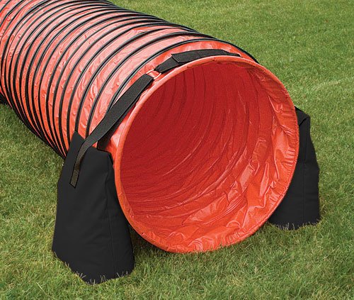 J&J Dog Supplies J&J Professional Quality Agility Sandbags (Black) - color: Black
