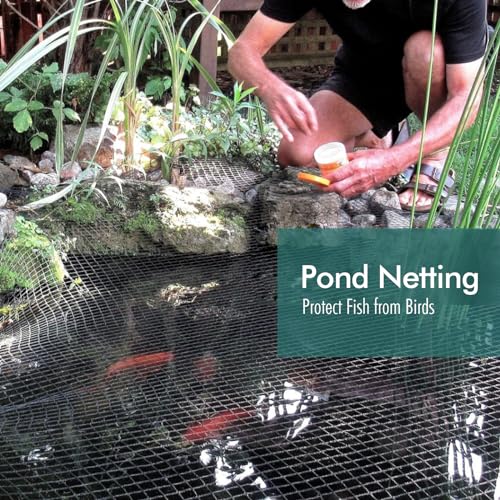 Bird Netting for Garden, Fetanten 7.5 x 33FT Netting for Garden Protection - size: 7.5 x 33FT