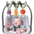 Itzy Ritzy Spiral Car Seat & Stroller Activity Toy, 0 Months Up (Veggie) - color: Veggie