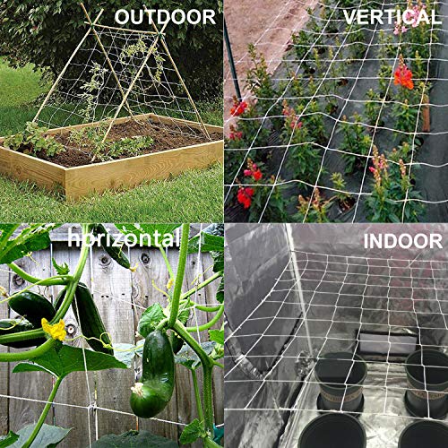 BaseGoal 3.5in Mesh Trellis Netting, 5x60ft, 1 Pack - size: 3.5" Mesh (5'X60')