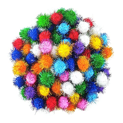 1.8Inch Assorted Color Flash Balls Cats Toy Balls for Cats Play 100 Pcs - size: 1.8 Inch (Pack of 100)